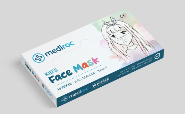 Mascherina per bambini covid mediroc